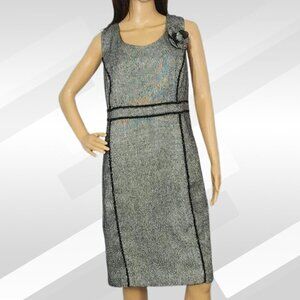2/$20 Merona Gray Sleeveless Casual Dress Size 14